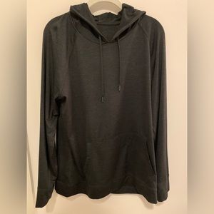 Gap fit brushed tech Jersey black workout hoodie